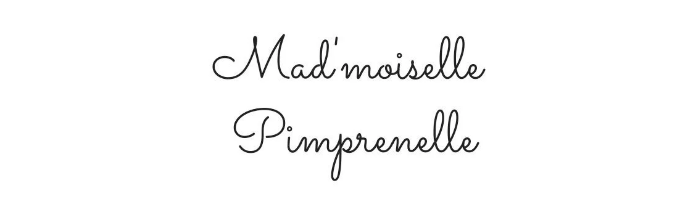 Madmoisellepimprenelle